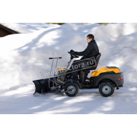 Снегоуборочный райдер Stiga Park 740 PWX + снегоотвал